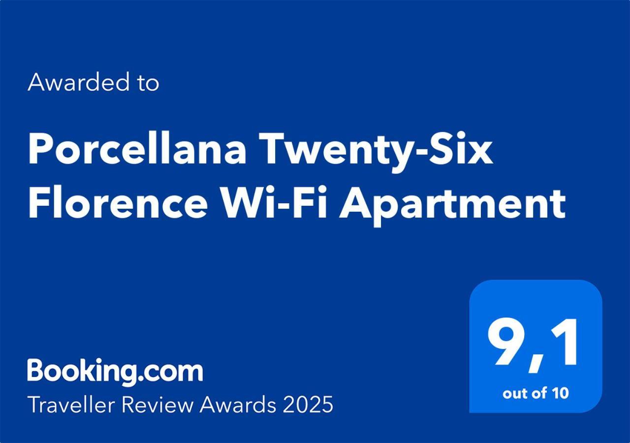 Porcellana Twenty-Six Florence Wi-Fi Apartment Eksteriør bilde